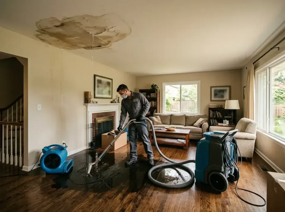 attic-pipe-burst-ceiling-drip-008 — frequently asked questions, Water Damage Restoration & Carpet Care in Sunset, LA